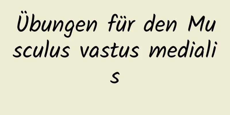 Übungen für den Musculus vastus medialis