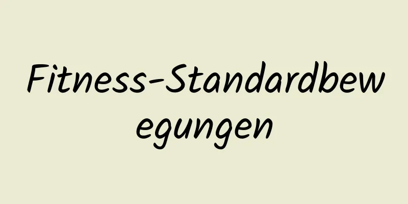 Fitness-Standardbewegungen