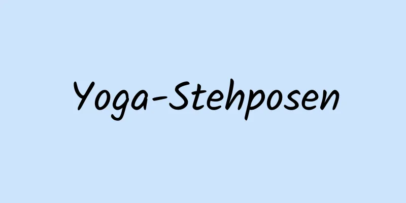 Yoga-Stehposen