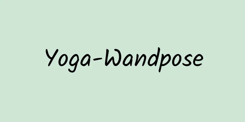 Yoga-Wandpose