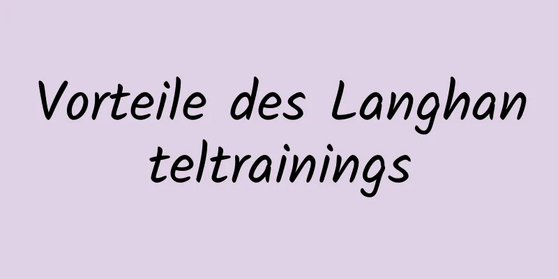 Vorteile des Langhanteltrainings