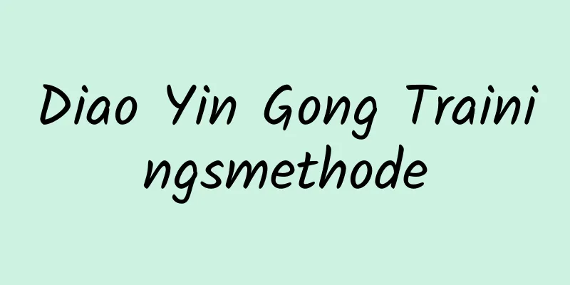 Diao Yin Gong Trainingsmethode