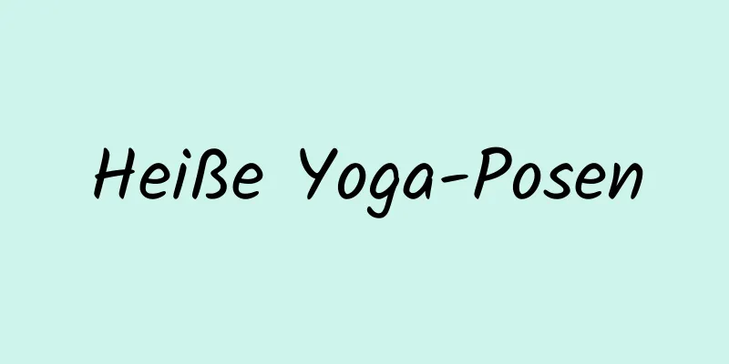 Heiße Yoga-Posen