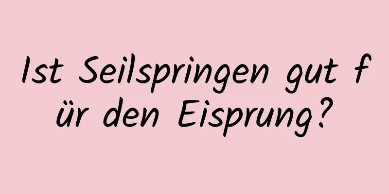 Ist Seilspringen gut für den Eisprung?