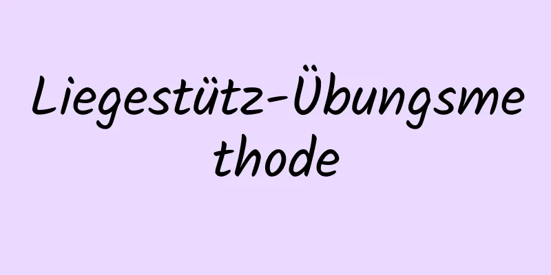 Liegestütz-Übungsmethode