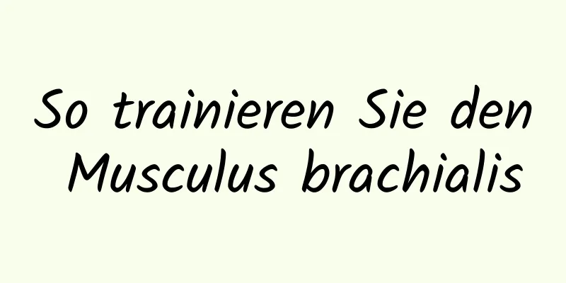 So trainieren Sie den Musculus brachialis