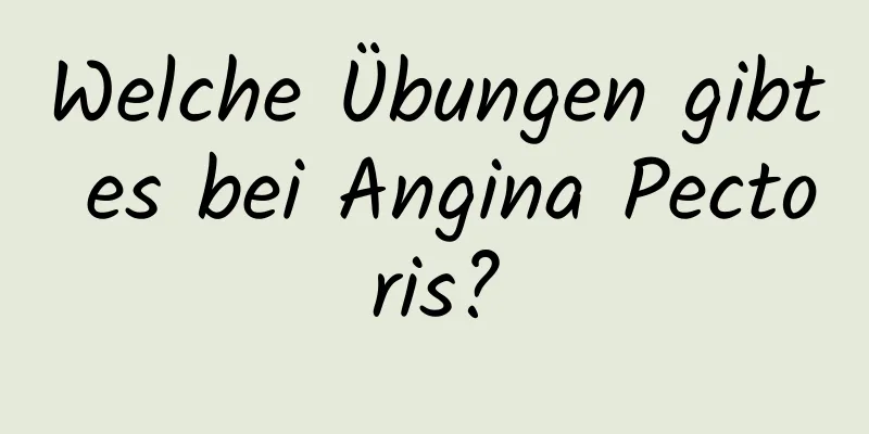 Welche Übungen gibt es bei Angina Pectoris?