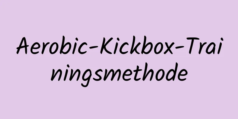 Aerobic-Kickbox-Trainingsmethode