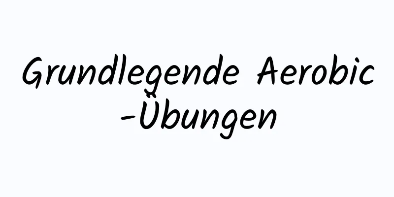 Grundlegende Aerobic-Übungen