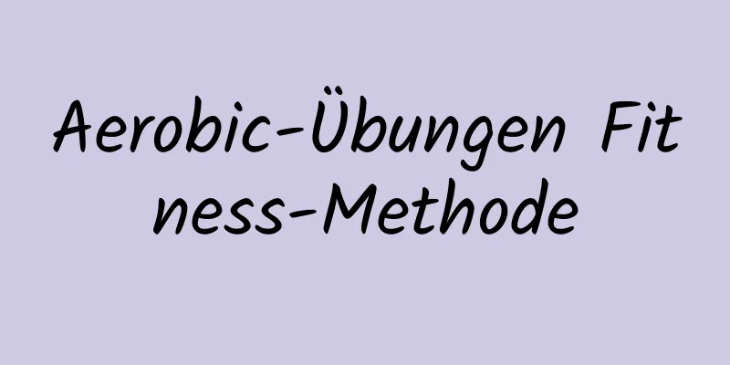 Aerobic-Übungen Fitness-Methode