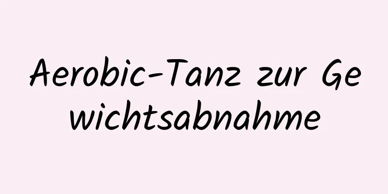 Aerobic-Tanz zur Gewichtsabnahme