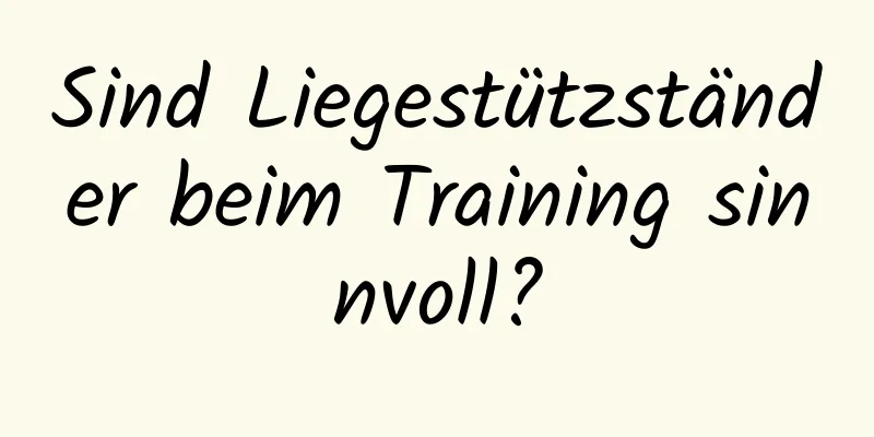 Sind Liegestützständer beim Training sinnvoll?