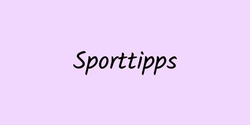 Sporttipps