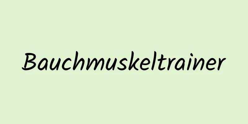 Bauchmuskeltrainer