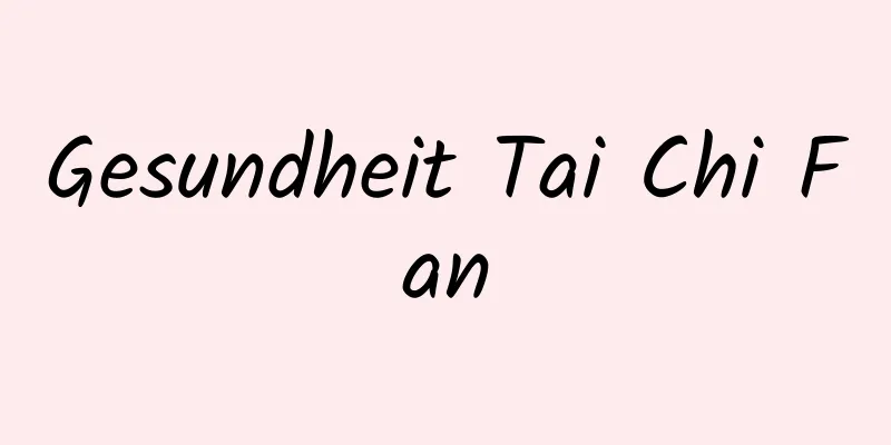 Gesundheit Tai Chi Fan